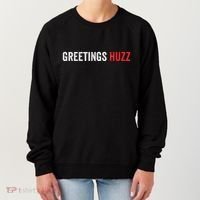 Greetings Huzz Funny Gen Z Gen Alpha Slang Viral Women's Sweatshirt thumb 0