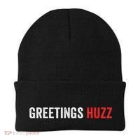 Greetings Huzz Funny Gen Z Gen Alpha Slang Viral Beanie thumb 0