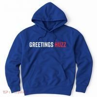 Greetings Huzz Funny Gen Z Gen Alpha Slang Viral Hoodie thumb 0