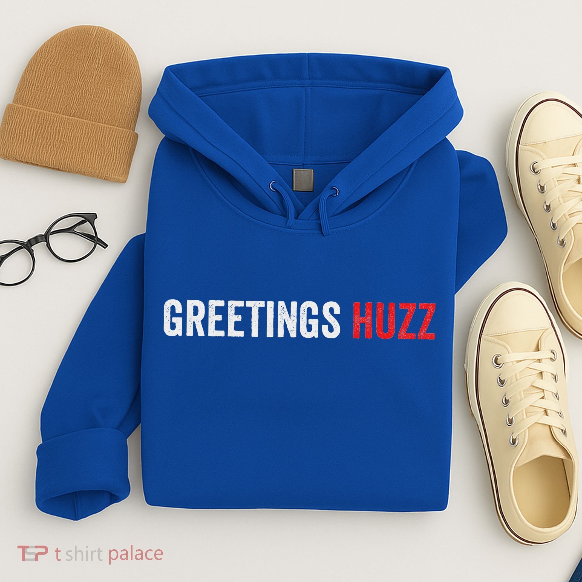 Greetings Huzz Funny Gen Z Gen Alpha Slang Viral Hoodie