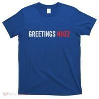 Greetings Huzz Funny Gen Z Gen Alpha Slang Viral T-Shirt thumb 0