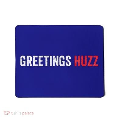 Greetings Huzz Funny Gen Z Gen Alpha Slang Viral Mousepad