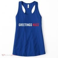 Greetings Huzz Funny Gen Z Gen Alpha Slang Viral Women's Tank Top thumb 0