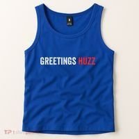 Greetings Huzz Funny Gen Z Gen Alpha Slang Viral Tank Top thumb 2