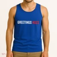 Greetings Huzz Funny Gen Z Gen Alpha Slang Viral Tank Top thumb 3
