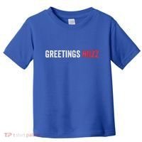 Greetings Huzz Funny Gen Z Gen Alpha Slang Viral Toddler T-Shirt thumb 0