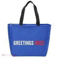 Greetings Huzz Funny Gen Z Gen Alpha Slang Viral Tote Bag thumb 0