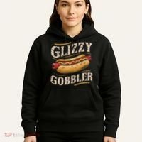 Glizzy Hot Funny Dog Gobbler Champion Hoodie thumb 5