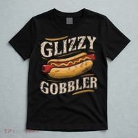 Glizzy Hot Funny Dog Gobbler Champion T-Shirt thumb 5