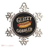Glizzy Hot Funny Dog Gobbler Champion Ornament thumb 0