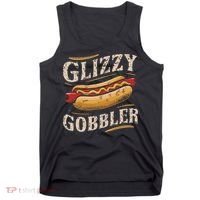 Glizzy Hot Funny Dog Gobbler Champion Tank Top thumb 0