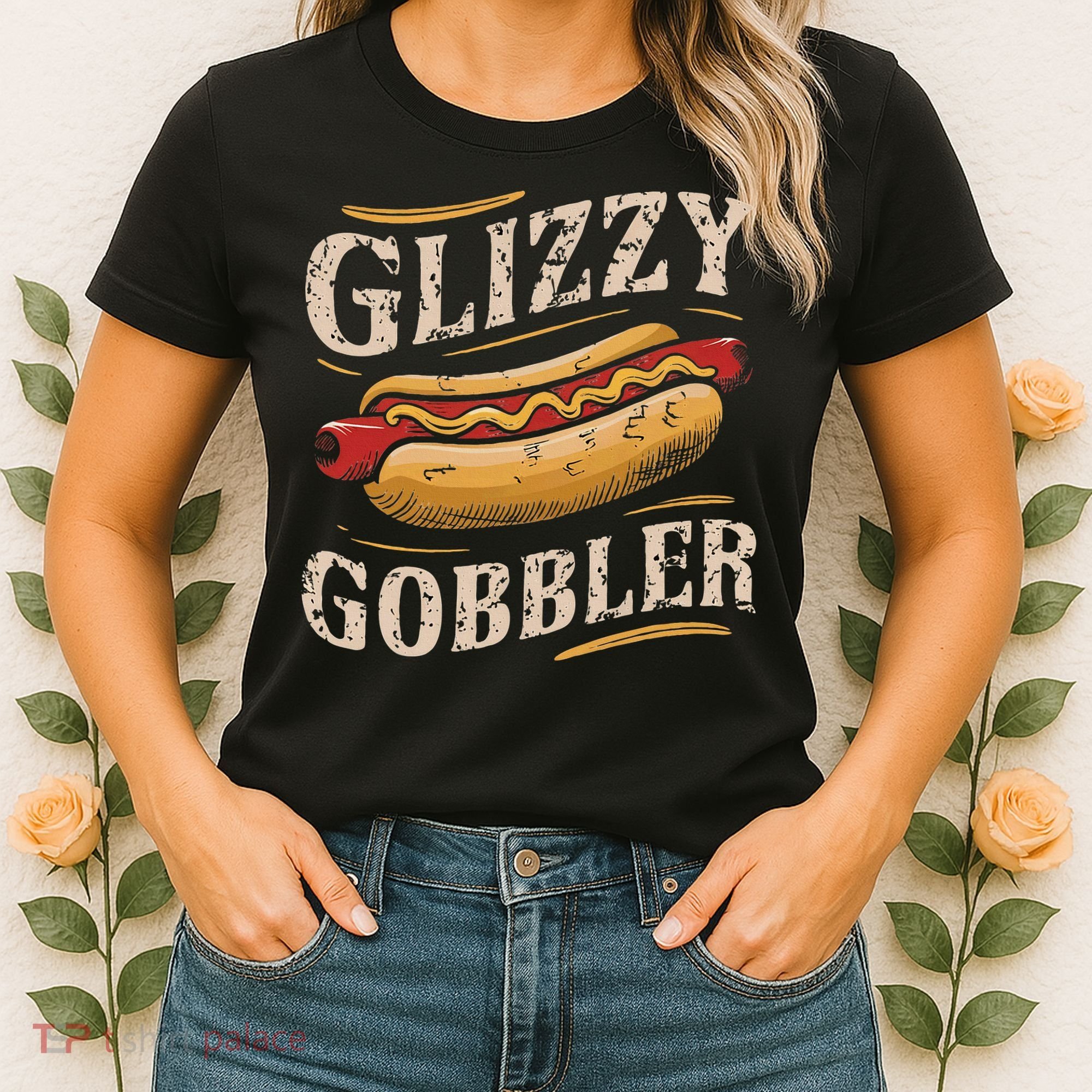 Glizzy Hot Funny Dog Gobbler Champion Women's T-Shirt