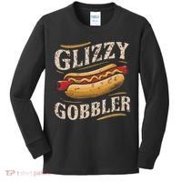 Glizzy Hot Funny Dog Gobbler Champion Kids Long Sleeve Shirt thumb 0