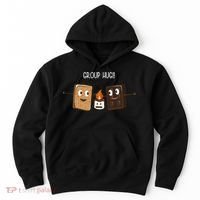 Group Hug Funny Smores Camping Roasting Outdoor Hoodie thumb 0