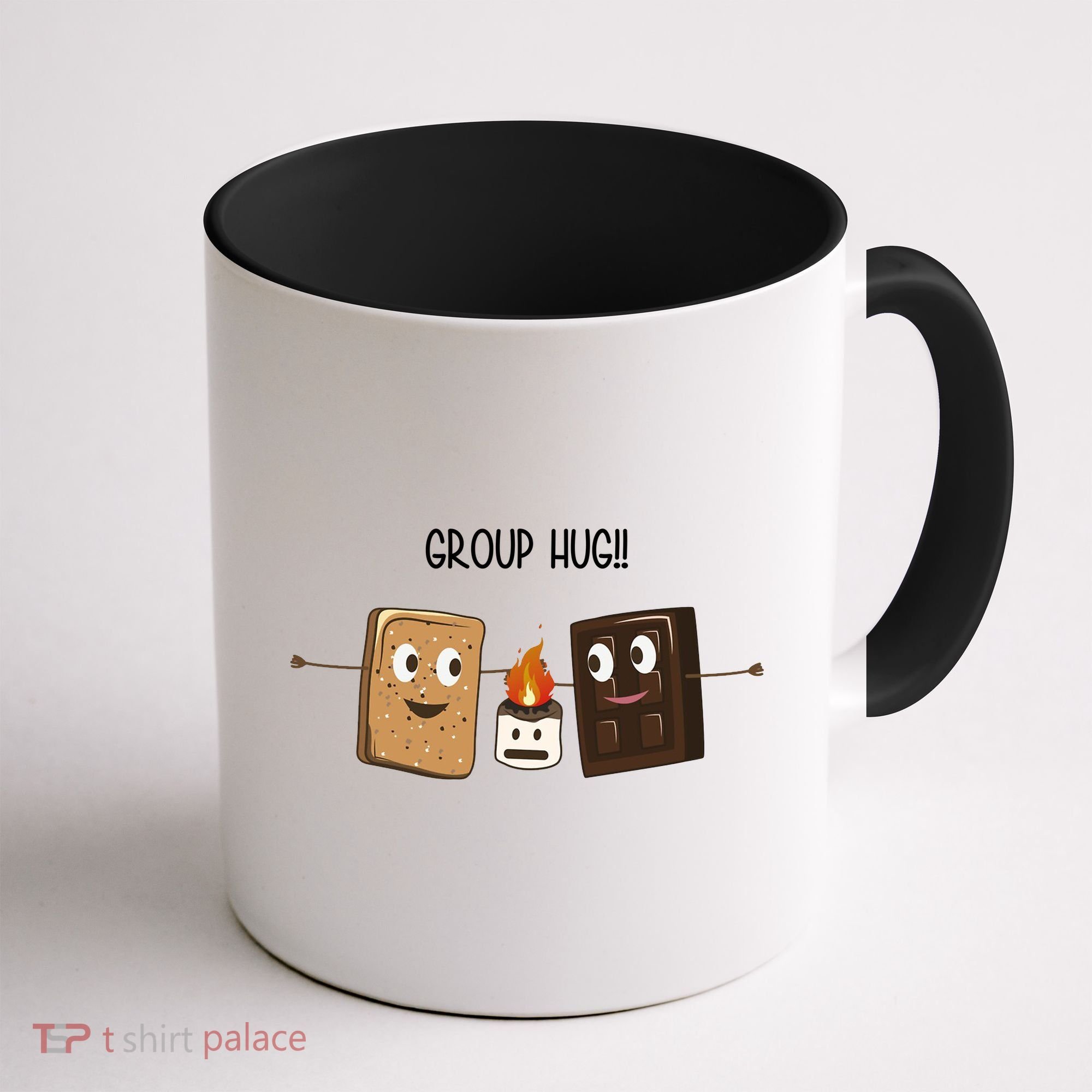 Group Hug Funny Smores Camping Roasting Outdoor Coffee Mug