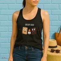 Group Hug Funny Smores Camping Roasting Outdoor Women's Tank Top thumb 2