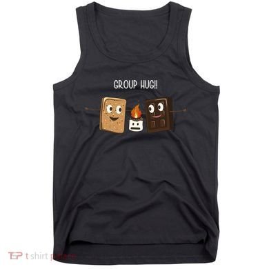 Group Hug Funny Smores Camping Roasting Outdoor Tank Top