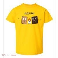 Group Hug Funny Smores Camping Roasting Outdoor Toddler T-Shirt thumb 0