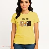 Group Hug Funny Smores Camping Roasting Outdoor Women's T-Shirt thumb 4