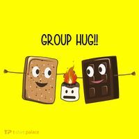 Group Hug Funny Smores Camping Roasting Outdoor Women's T-Shirt thumb 6