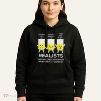 Glass Half Full Half Empty Funny Realists Philosophy Hoodie thumb 5