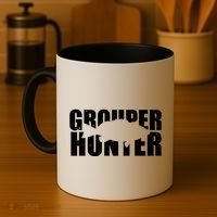 Grouper Hunter Fish Coffee Mug thumb 4
