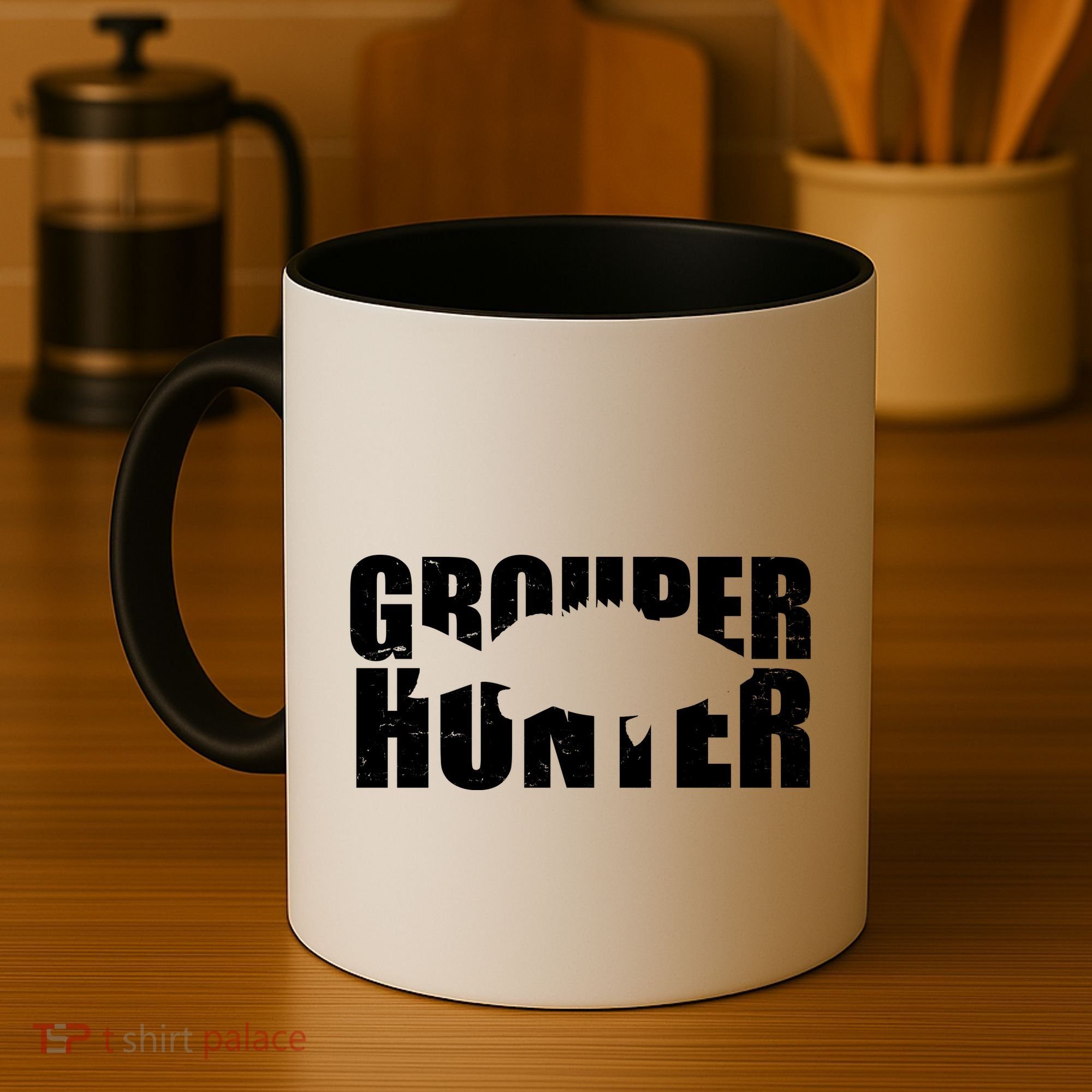 Grouper Hunter Fish Coffee Mug