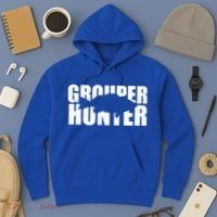 Grouper Hunter Fish Hoodie thumb 3