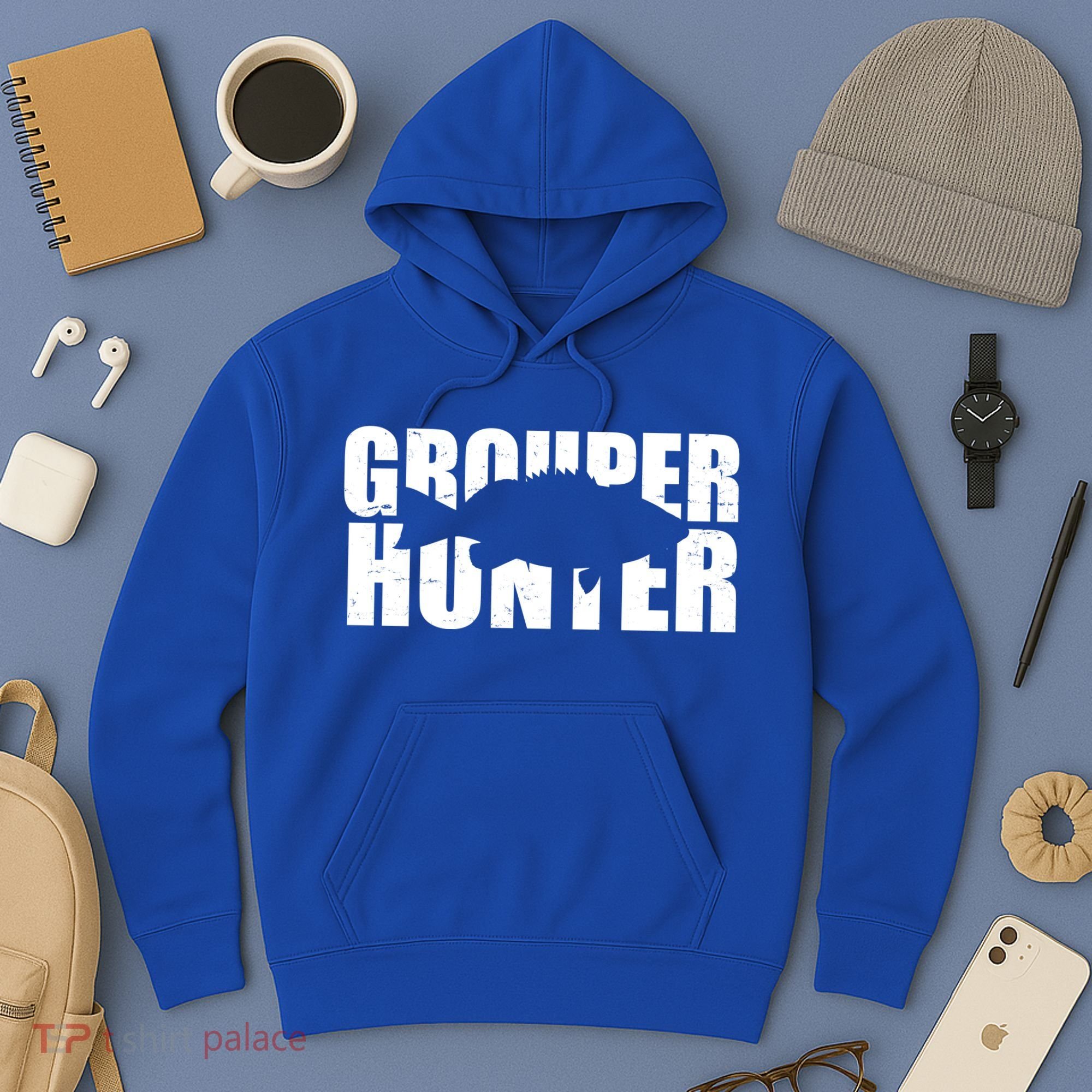 Grouper Hunter Fish Hoodie