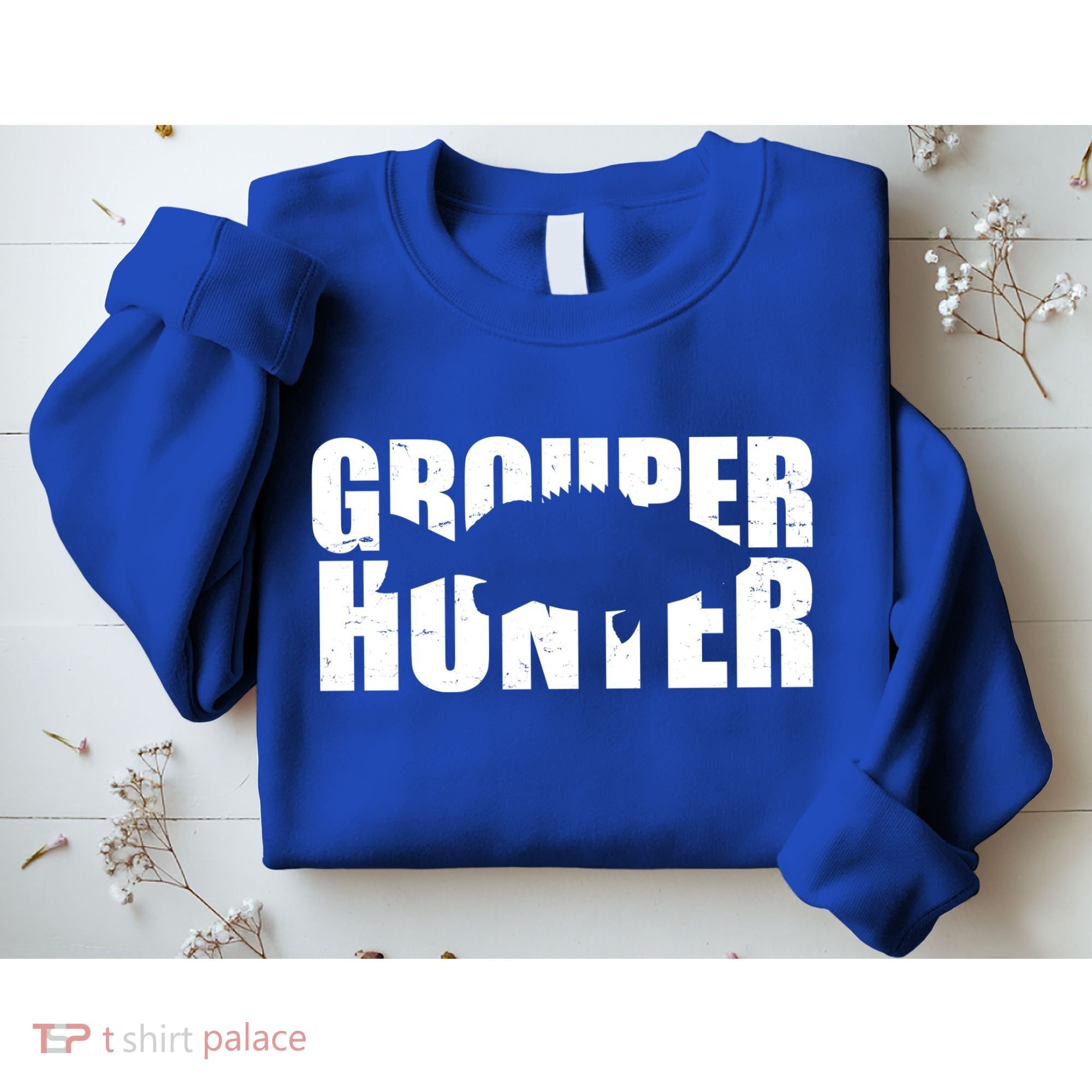Grouper Hunter Fish Sweatshirt