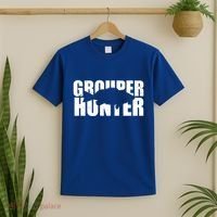 Grouper Hunter Fish T-Shirt thumb 2