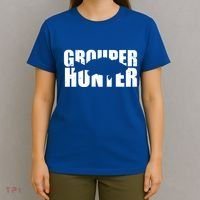 Grouper Hunter Fish T-Shirt thumb 4