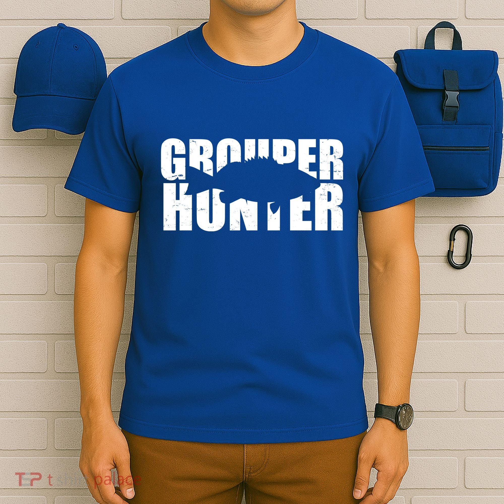 Grouper Hunter Fish T-Shirt