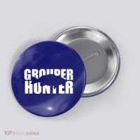 Grouper Hunter Fish Button thumb 0