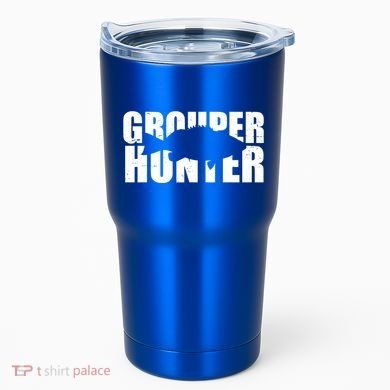 Grouper Hunter Fish Tumbler