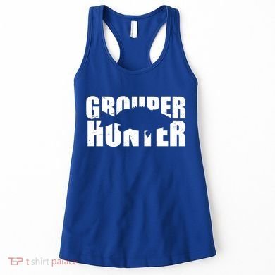 Grouper Hunter Fish Women's Tank Top
