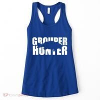 Grouper Hunter Fish Women's Tank Top thumb 0