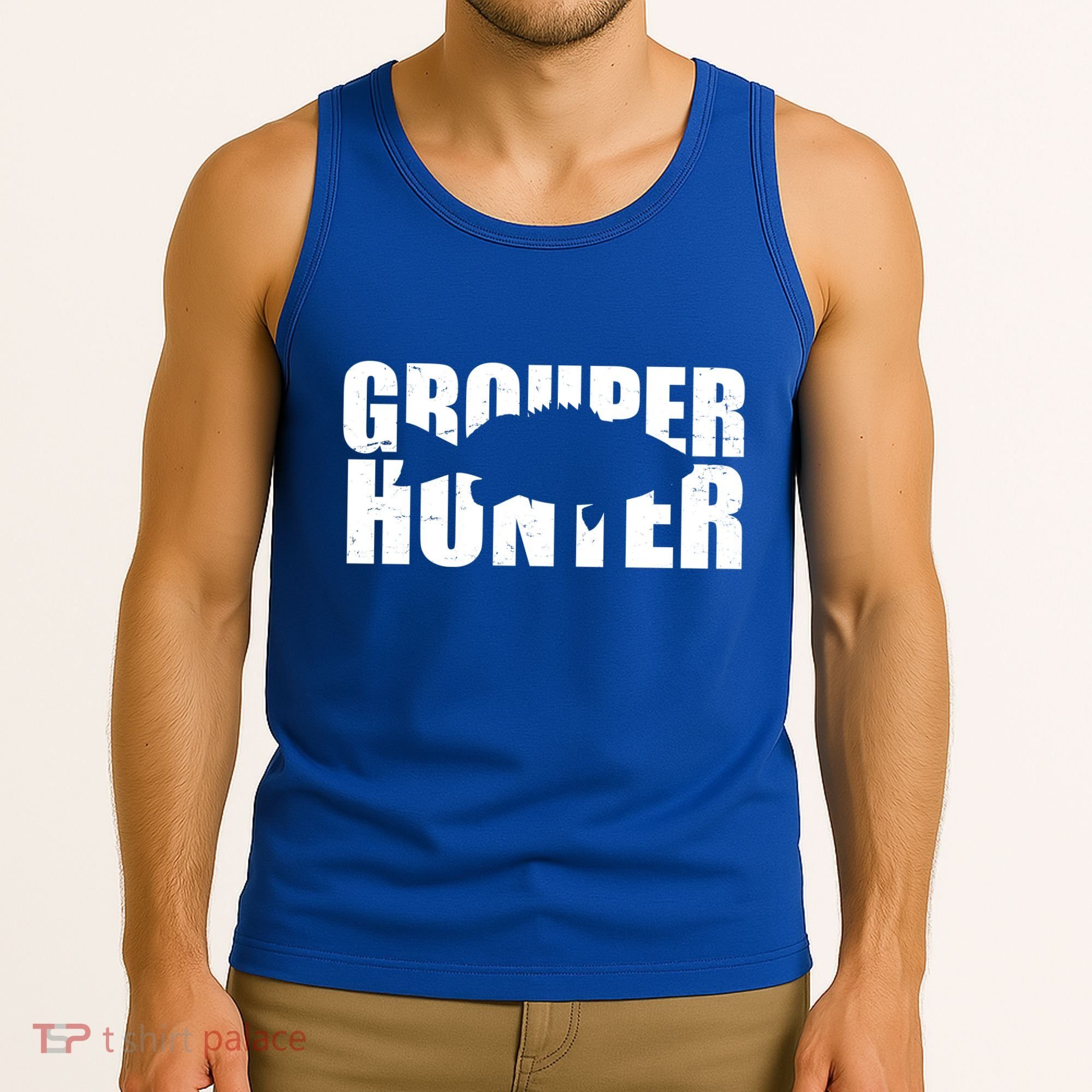 Grouper Hunter Fish Tank Top