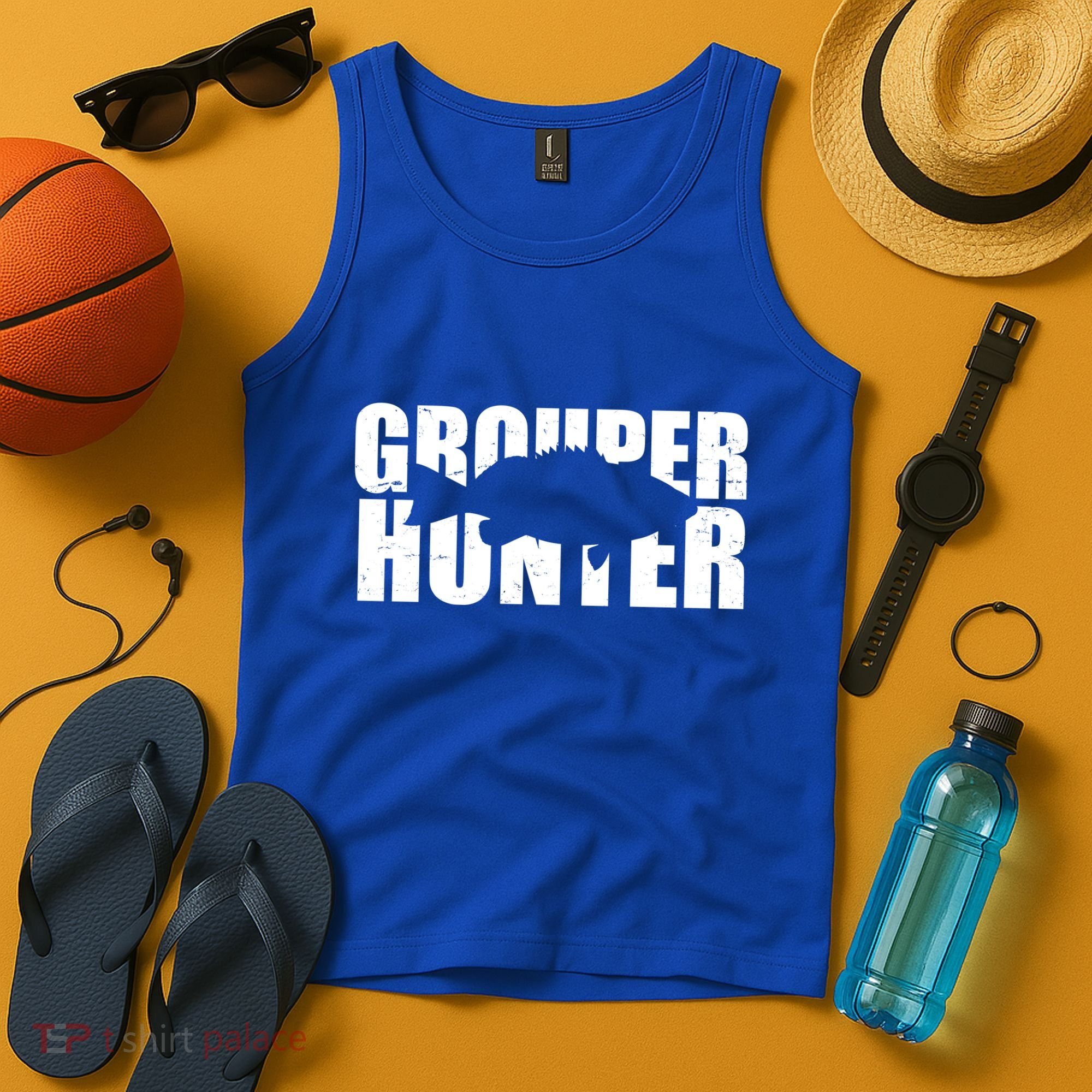 Grouper Hunter Fish Tank Top