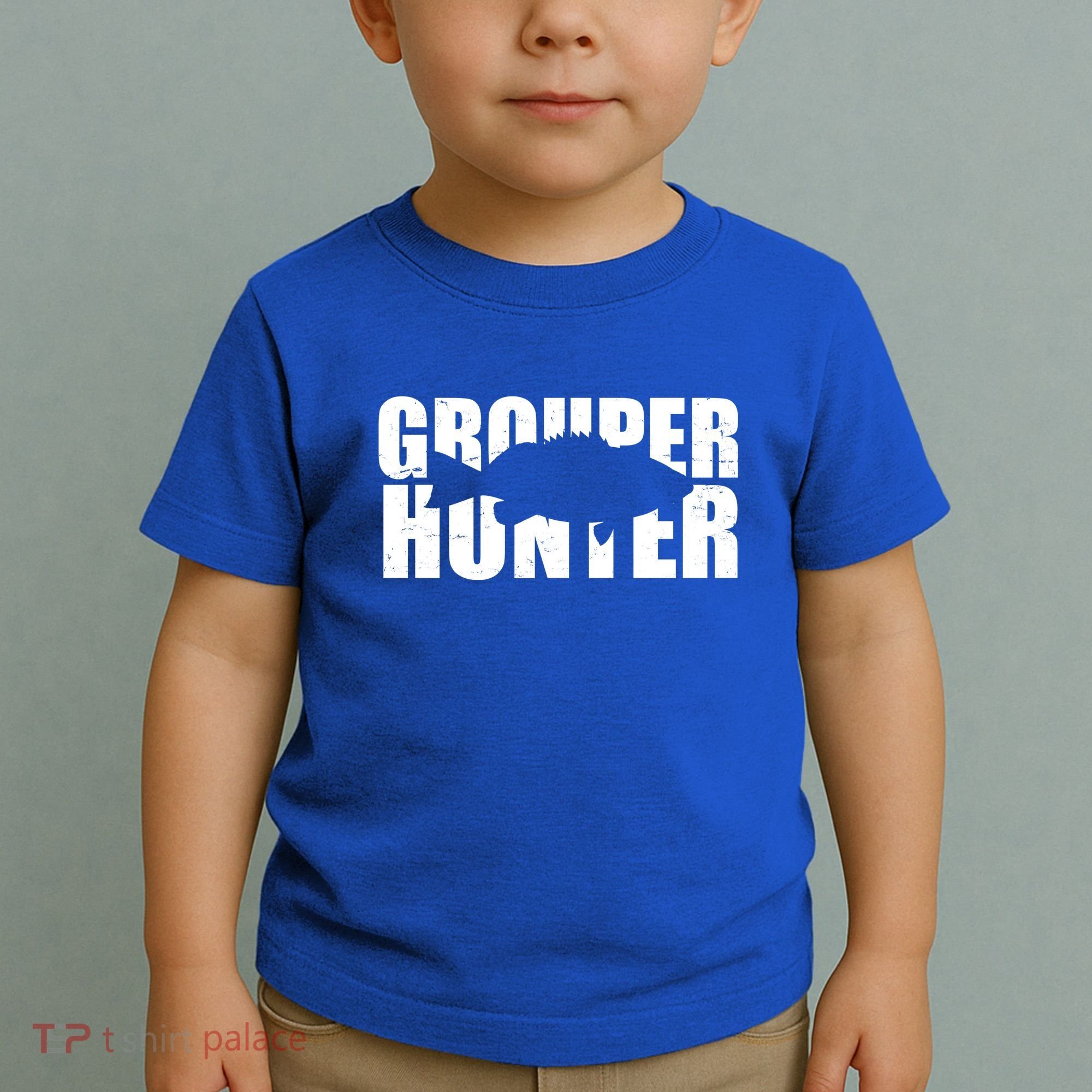 Grouper Hunter Fish Toddler T-Shirt