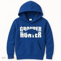 Grouper Hunter Fish Kids Hoodie thumb 0