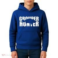 Grouper Hunter Fish Kids Hoodie thumb 4