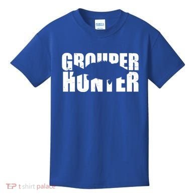 Grouper Hunter Fish Kids T-Shirt