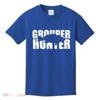 Grouper Hunter Fish Kids T-Shirt thumb 0