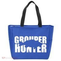 Grouper Hunter Fish Tote Bag thumb 0