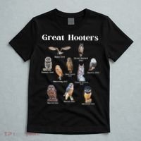 Great Hooter Funny Owl Lover Birding Birdwatcher Dad Joke T-Shirt thumb 5
