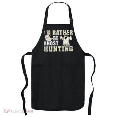Ghost Hunter Gift Boo Spooky Halloween Apron