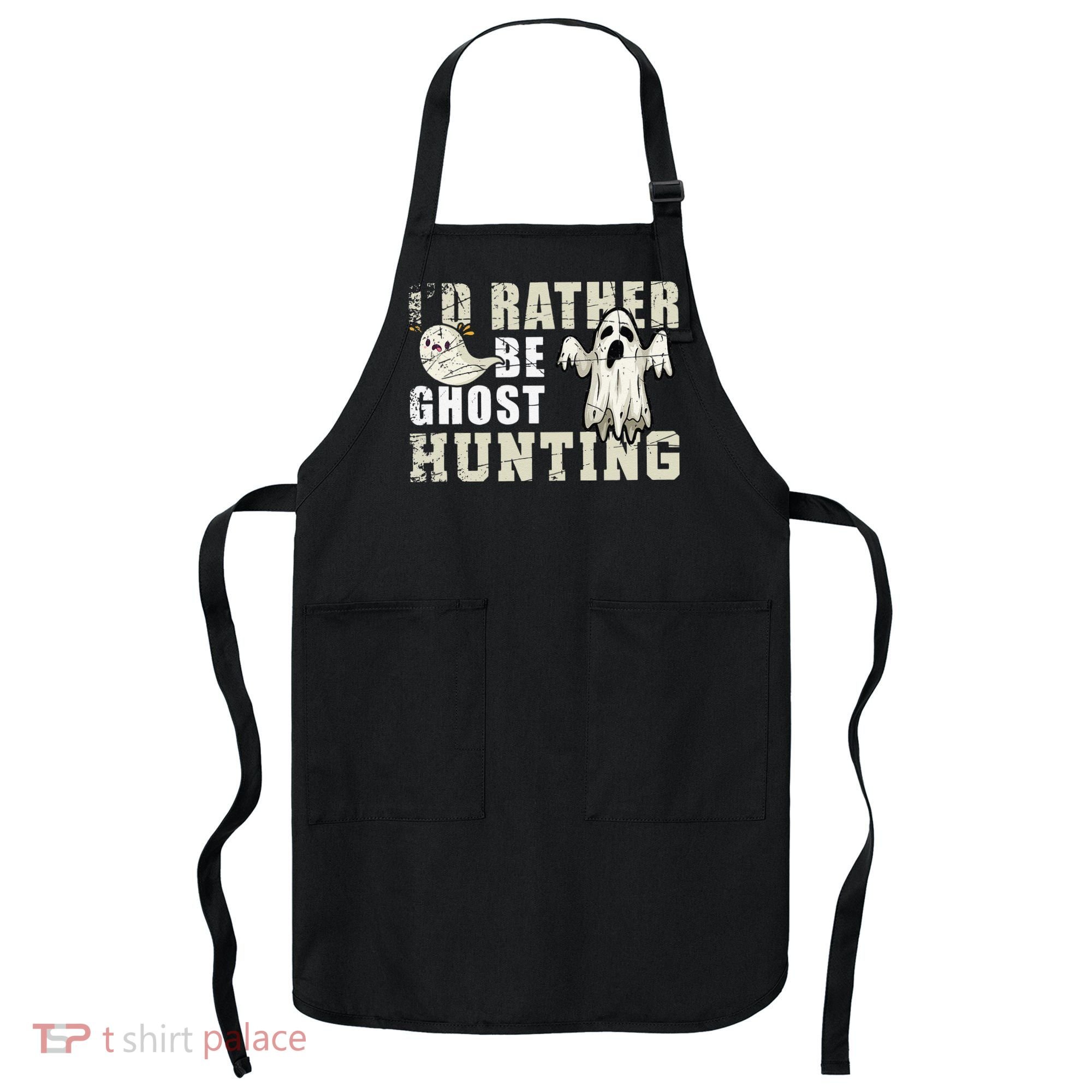 Ghost Hunter Gift Boo Spooky Halloween Apron