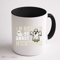 Ghost Hunter Gift Boo Spooky Halloween Coffee Mug thumb 1
