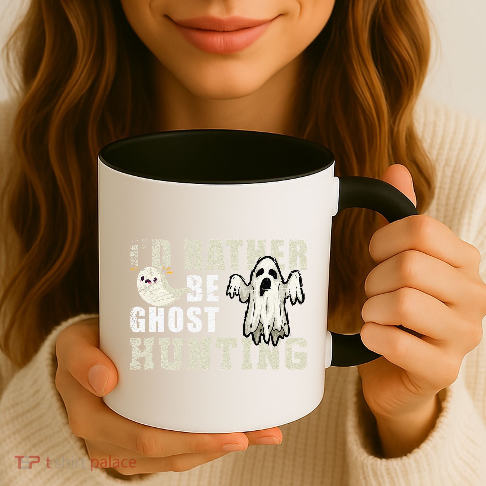 Ghost Hunter Gift Boo Spooky Halloween Coffee Mug